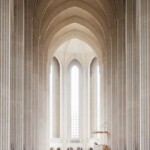 empty cathedral interior
